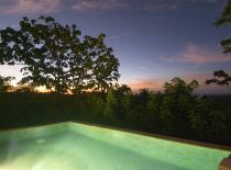 Villa Bulan Madu, Pool at Night